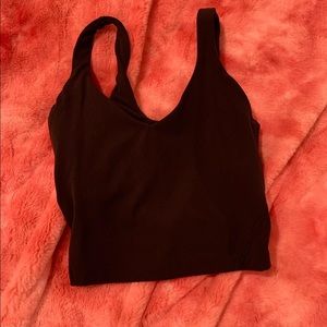 SIZE 0 LULULEMON BLACK ALIGN TANK🖤😇
